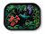 Hummingbird Vines Metal Trinket Tray
