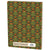 Notebook with cannabis leaf pattern and 'Questionables' branding on a white background