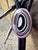 Fordite Bolo Tie. Detroit Agate "Jeepite" Bola Leather Lariat Necklace