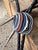 Fordite Bolo Tie. Detroit Agate "Jeepite" Bola Leather Lariat Necklace