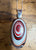 Fordite Pendants, Sterling Silver. Handmade Detroit Agate Necklace