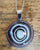 Fordite Pendants, Sterling Silver. Handmade Detroit Agate Necklace