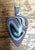 Fordite Pendants, Sterling Silver. Handmade Detroit Agate Necklace