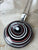 Fordite Pendants, Sterling Silver. Detroit Agate Necklace