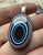 Fordite Pendants, Sterling Silver. Detroit Agate Necklace