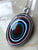 Fordite Pendants, Sterling Silver. Detroit Agate Necklace
