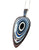 Fordite Pendants, Sterling Silver or Gold Vermeil. Handmade Detroit Agate Necklace