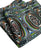 Fordite Pocket Square, Detroit Agate Printed Suit Accessory: Jeepite
