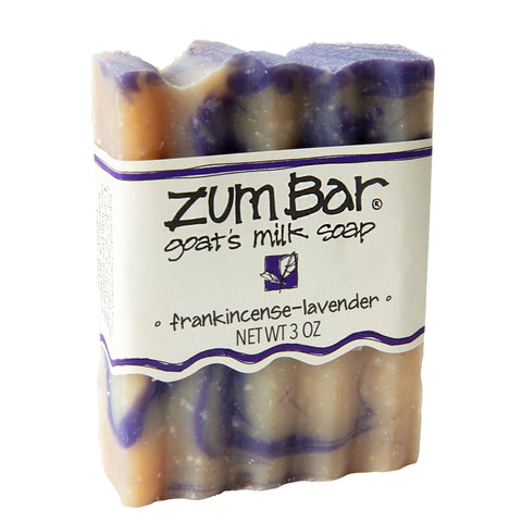 Zum Goat's Milk Bar Soap: Frankincense Lavender - 3oz