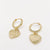 Fuck Off Heart Shaped Huggie Earrings