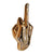 Metallic Middle Finger Hook, Ceramic Wall Mounted Catch All