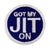 Got My Jit On, Detroit Rave Scouts D-Merit Badge. 1.5" Iron-on Embroidered Patch