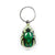 Real Insect Keychains: Scorpions and Green Chafer Beetles