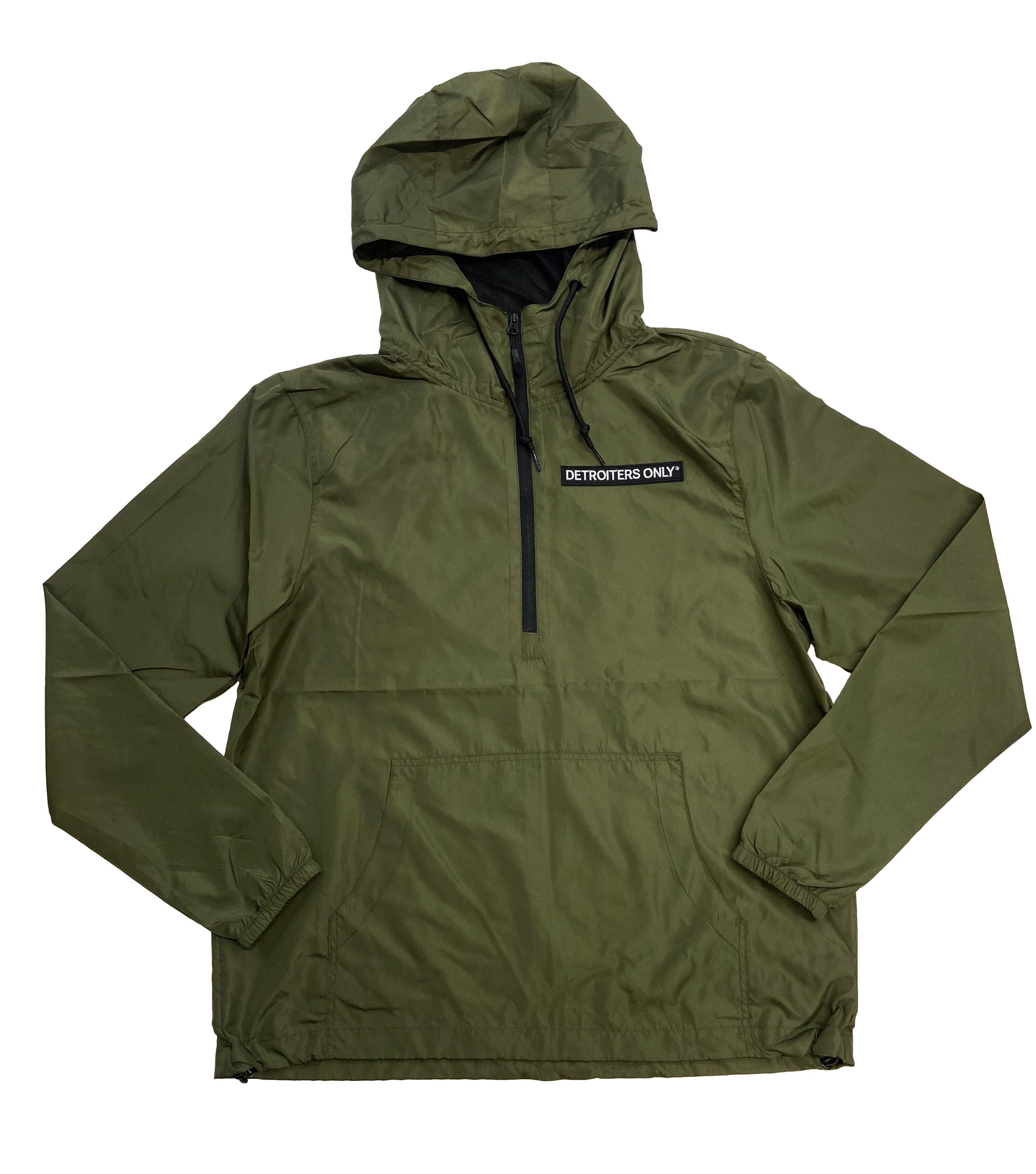 2024 College House WWU lightweight 1/2 zip hooded wind