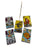 Tarot Card Incense Holders, Stick Incense Burners - The Lovers, The Magician, The Moon.