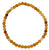 Honey Calcite Stone Mala Bead Stretch Bracelet