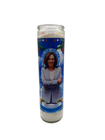 Kamala Harris Prayer Candle. Celebrity Saint Church Candle