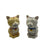 Magnetic Kissing Tabby Cat Salt and Pepper Shakers