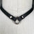 Recycled Leather Choker, Adjustable & Customizable! Leather Choker Necklace w/o Pendant, by Atlas Goods
