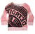 Manhole Cover Kids Long Sleeve French Terry Shirt, Youth or Toddler Sizes. Detroit Tire Print on Heather Mauve Pink