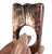 Meteorite Rings, Large Electroformed Copper Setting