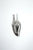 Metallic Middle Finger Hook, Ceramic Wall Mounted Catch All