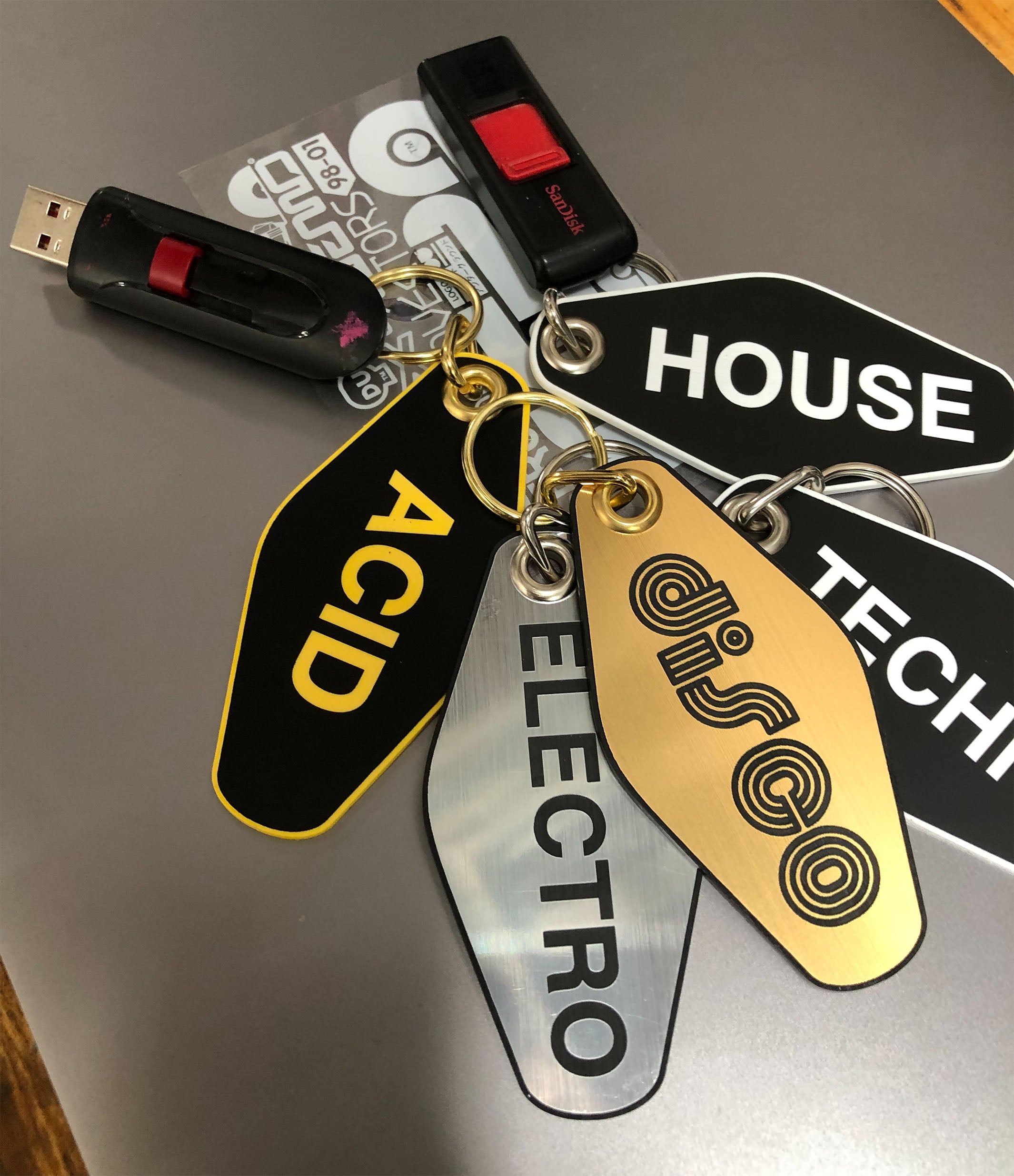 Keychains – Well Done Goods, by Cyberoptix