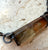 Natural African Smoky Citrine Crystal Horizontal Choker. Antique, Oxidized Electroformed Copper