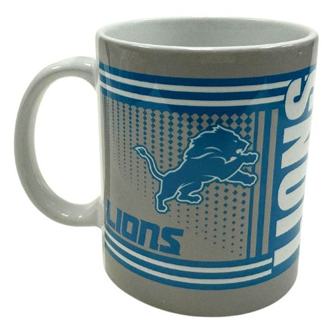 Detroit Lions Ceramic Cup, Officially Licensed NFL Football Gameday Mug