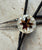 Mother of Pearl Bolo Tie. Lone Star Leather Bola Necklace