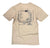 Detroit Old Tiger Stadium Blueprint T-Shirt, Cream. Late 1970s Renovations Tee