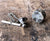 Petoskey Stone Tie Tack, Fossil Tie Pin