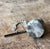 Petoskey Stone Tie Tack, Fossil Tie Pin