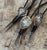 Petrified Wood Bolo Tie. Fossil Stone Bola Leather Lariat Necklace