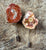 Petrified Wood Lapel Pin, Fossil Stone Brooch. Stick Pin, Hat Pin, Alternative Boutonniere