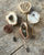 Petrified Wood Lapel Pin, Fossil Stone Brooch. Stick Pin, Hat Pin, Alternative Boutonniere