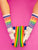 LOVE Gym Socks. By Gumball Poodle, Made in USA!