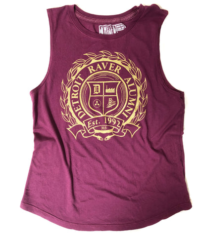 Detroit Raver Alumni Tank Top. Women's Pima Cotton Tank - LIMITED EDITION!