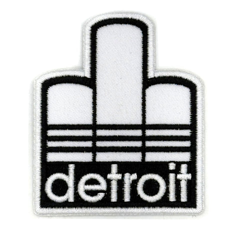 Detroit Renaissance Patch, Trefoil Iron-on Embroidered Patch