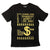 Sam's Loans Pawn Shop T-Shirt, Corktown Detroit. Metallic Gold on Black