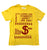 Sam's Loans Pawn Shop T-Shirt, Corktown Detroit. Red on yellow