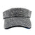 Super Bedazzled Rhinestone Visor, Many Colors to Choose From!