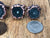 Black Solar Quartz Stalactite Cufflinks, Electroformed Copper