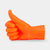 Thumbs Up Hand Gesture Candle: Life Size. by Candlehand