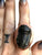Trilobite Fossil Ring, Size 8. Large Signet-Style Electroformed Copper Band