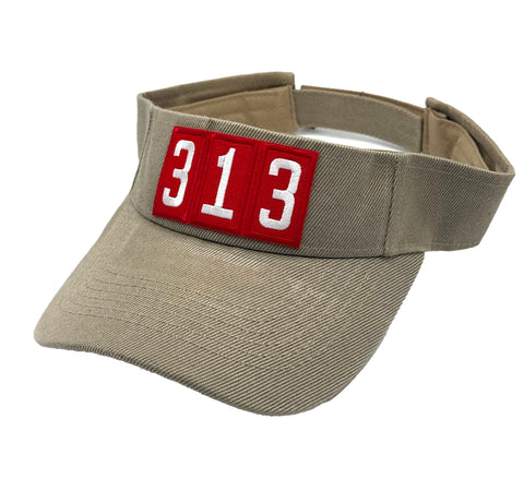 Troop 313 Detroit Visor, Khaki