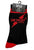 Detroit Original Socks - Never Fake it! Black Crew Cut Gym Socks, by Well Done Goods