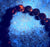 Emberlite: Syenite, Fluorescent Sodalite Round Bead Bracelet, Mala Stretch Bracelet