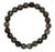 Emberlite: Syenite, Fluorescent Sodalite Round Bead Bracelet, Mala Stretch Bracelet