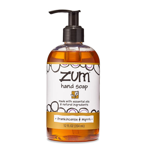 Zum Liquid Hand Soap: Frankincense & Myrrh - 12 fl. oz